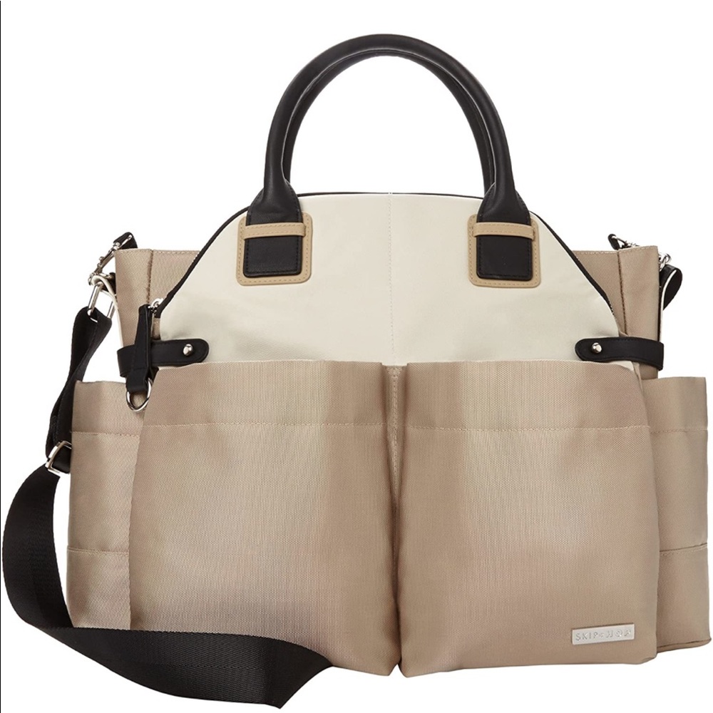 Skip Hop Chelsea Diaper Satchel - Champagne